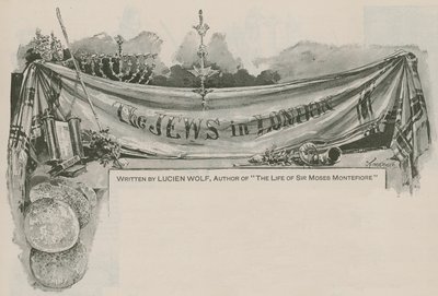 The Jews of London av Lucien Wolf av Joseph Finnemore