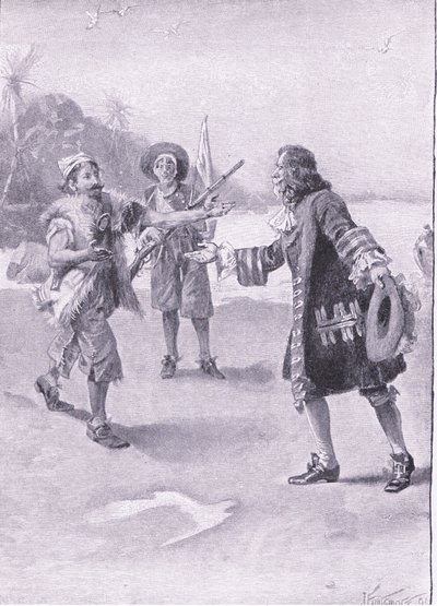 Kastet armene til utlandet og kom frem for å omfavne meg (litho) av Joseph Finnemore