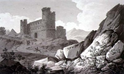 Landskapsskisser av Joseph Francis Burrel