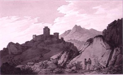 Landskapsskisser av Joseph Francis Burrel