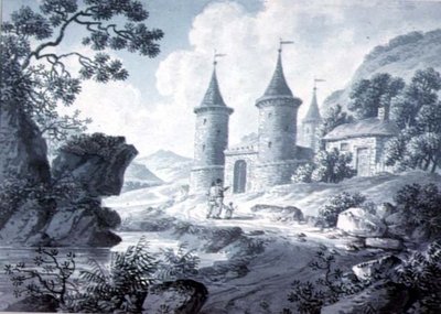 Landskapsskisser av Joseph Francis Burrel