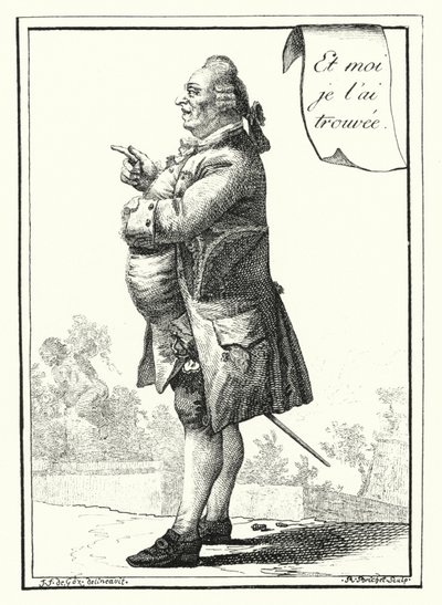 Og jeg har funnet det (gravering) av Joseph Franz von (after) Goez