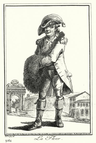 Blomsten (gravering) av Joseph Franz von (after) Goez