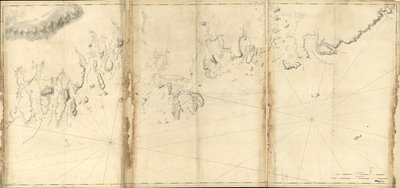 (Kysten av Maine fra Moose Cove til Gouldsboro Bay. LOKAL 77692978) av Joseph Frederick Barres