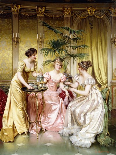 Tre for te, av Joseph Frederick Charles Soulacroix