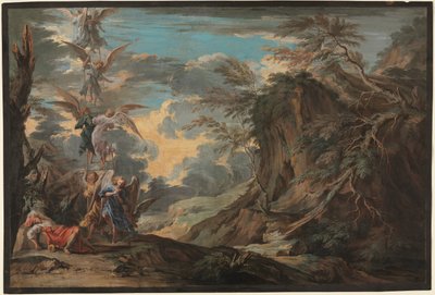 Jacobs drøm, ca. 1720. av Joseph Goupy
