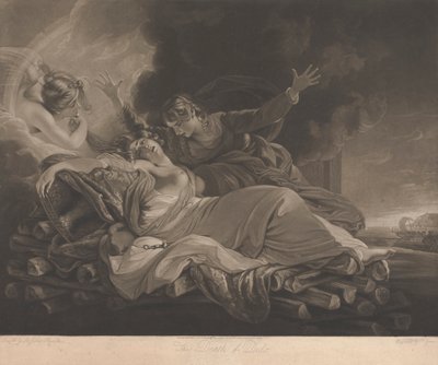 Didos død av Joseph Grozer