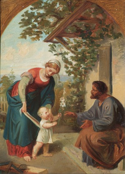 Hellige familie av Joseph Hasslwander