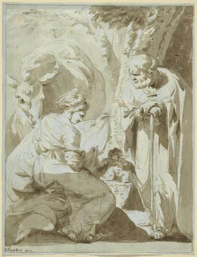 Hellige familie av Joseph Hauber