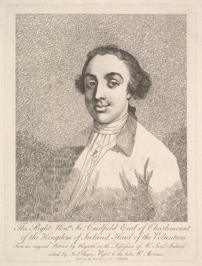 The Right Honorable James Caulfield, Earl of Charlemont of the Kingdom of Ireland..., 19. mars 1782. av Joseph Haynes