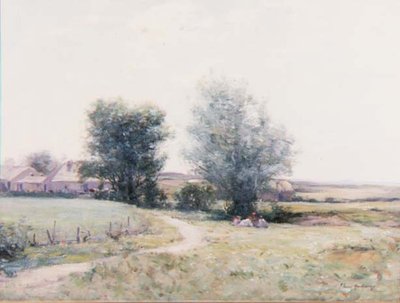 Barn piknik i et felt av Joseph Henderson