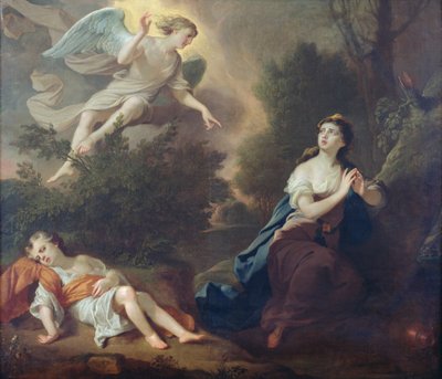 Hagar og Ismael, 1746 av Joseph Highmore