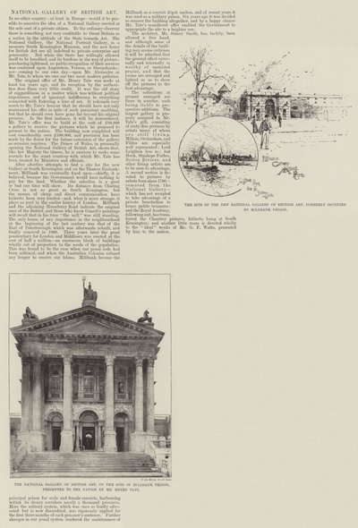 Nasjonalgalleriet for britisk kunst av Joseph Holland Tringham