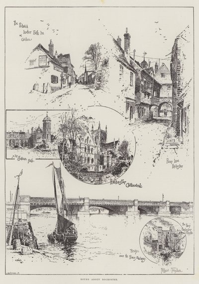 Rundt om Rochester av Joseph Holland Tringham