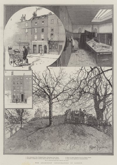 The Anarchist Conspirators i London av Joseph Holland Tringham
