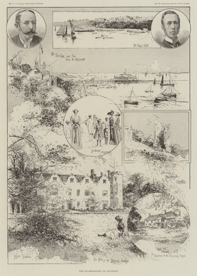 Innlemmelsen av Southend av Joseph Holland Tringham
