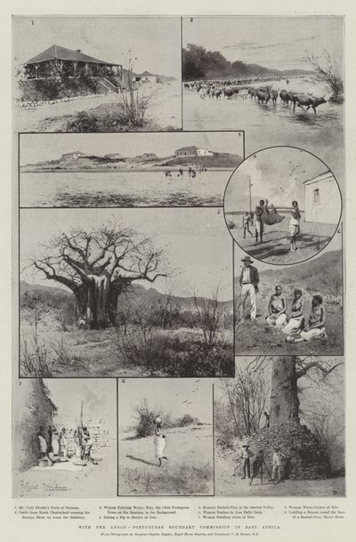 Med den anglo-portugisiske grensekommisjonen i Øst-Afrika av Joseph Holland Tringham