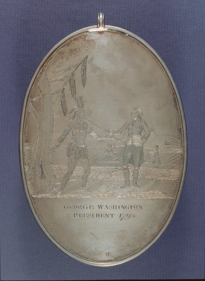 Fredsmedalje, 1793 (sølv) av Joseph II Richardson