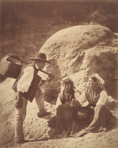 Bønder fra Alto-Douro, 1856. av Joseph James Forrester