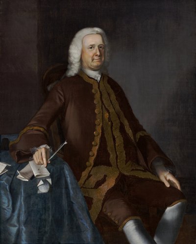 Oberst Theodore Atkinson, 1760 av Joseph Jonathan Blackburn