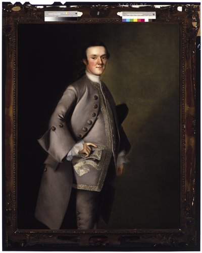 Portrett av Thomas Wentworth, 1761 av Joseph Jonathan Blackburn