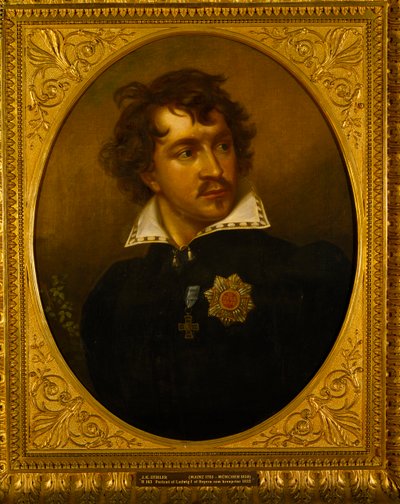 Portrett av Ludwig I av Bayern 1786-1868, 1821-1822. av Joseph Carl Stieler