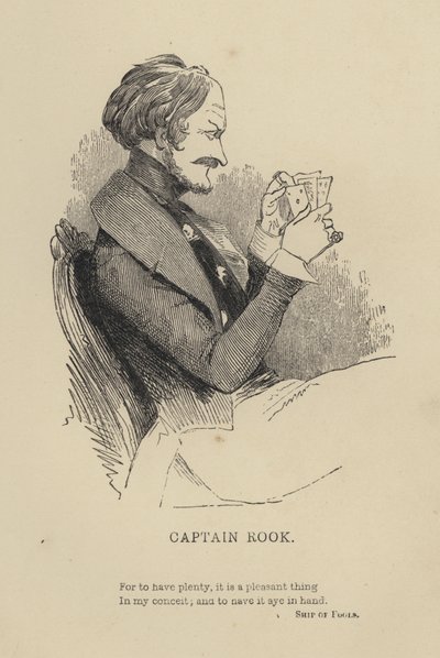 Kenny Meadows: Captain Rook (gravering) av Joseph Kenny (after) Meadows