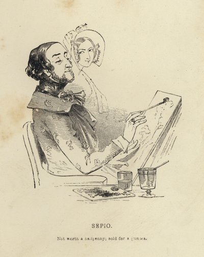 Kenny Meadows: Sepio (gravering) av Joseph Kenny (after) Meadows