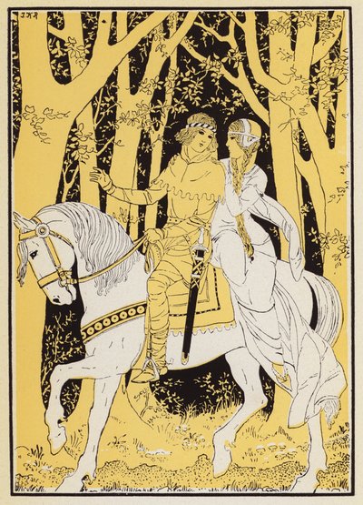 Aucassin und Nicolette von Joseph Kuhn-Regnier