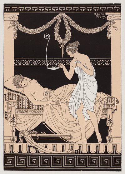 Eros und Psyche von Joseph Kuhn-Regnier