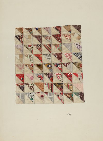 Stykke Calico Patchwork av Joseph L. Boyd