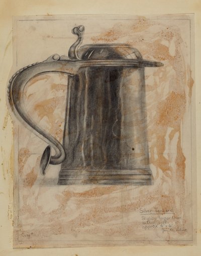 Sølv Tankard av Joseph Leboit