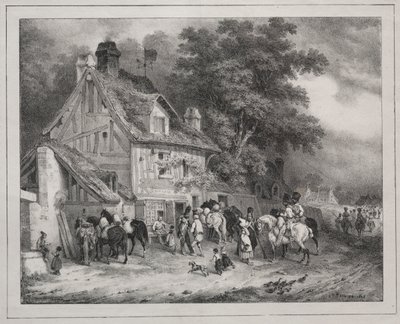 Suvenir fra Normandie av Joseph Louis Hippolyte Bellange