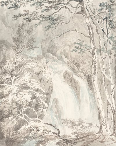 En foss av Joseph Mallord William Turner