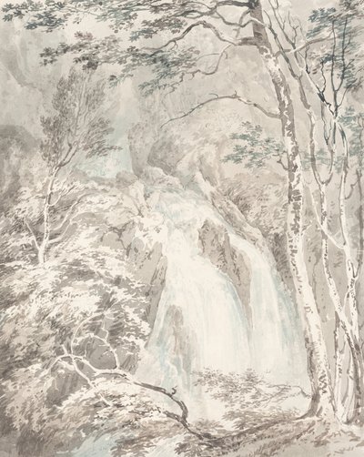 En foss av Joseph Mallord William Turner