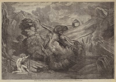 Apollo dreper Python av Joseph Mallord William Turner