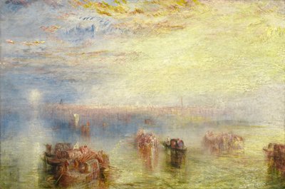 Tilnærming til Venezia av Joseph Mallord William Turner