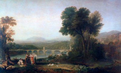 Apullia på jakt etter Appullus, c1814 av Joseph Mallord William Turner