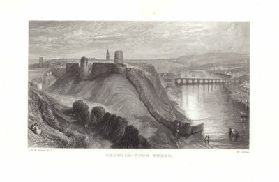 Berwick upon Tweed av Joseph Mallord William Turner
