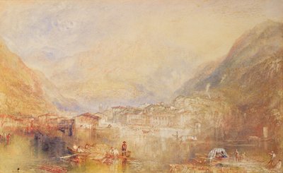 Brunnen fra Luzernsjøen, 1845 av Joseph Mallord William Turner