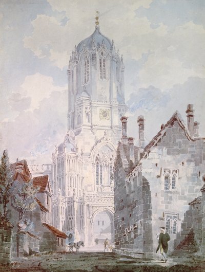 Christ Church, Oxford, 1795 av Joseph Mallord William Turner