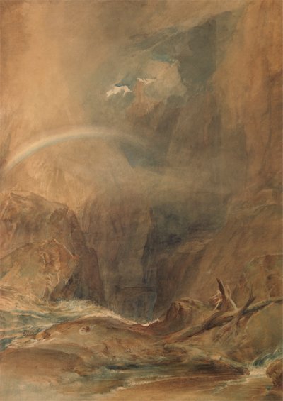 Devil's Bridge, Saint Gotthard's Pass av Joseph Mallord William Turner