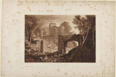 Østporten, Winchelsea, Sussex av Joseph Mallord William Turner