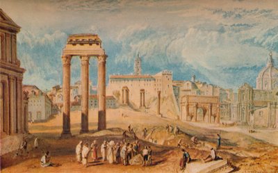Forum for romerne, 1818, 1938 av Joseph Mallord William Turner