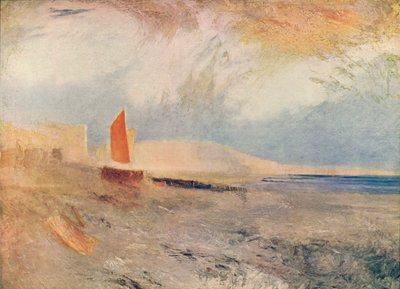 Hastings, 1800-tallet, 1910 av Joseph Mallord William Turner
