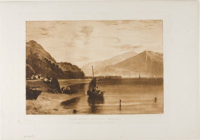 Inverary Pier Loch Fyne, morgen av Joseph Mallord William Turner