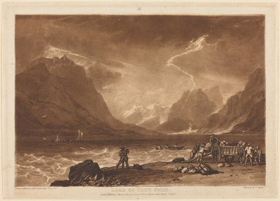 Thunsjøen av Joseph Mallord William Turner