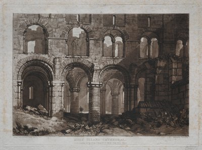 Studiebok: Holy Island Cathedral. av Joseph Mallord William Turner