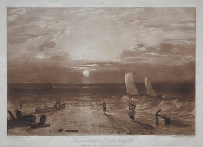 Studiebok: Mildmay Sea-piece av Joseph Mallord William Turner