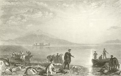 Loch Leven slott av Joseph Mallord William Turner
